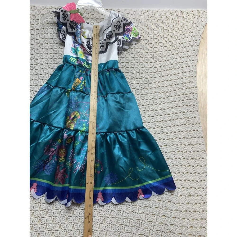 Disney Mirabel‎ Encanto Costume For Girls Fits Ages 4-6